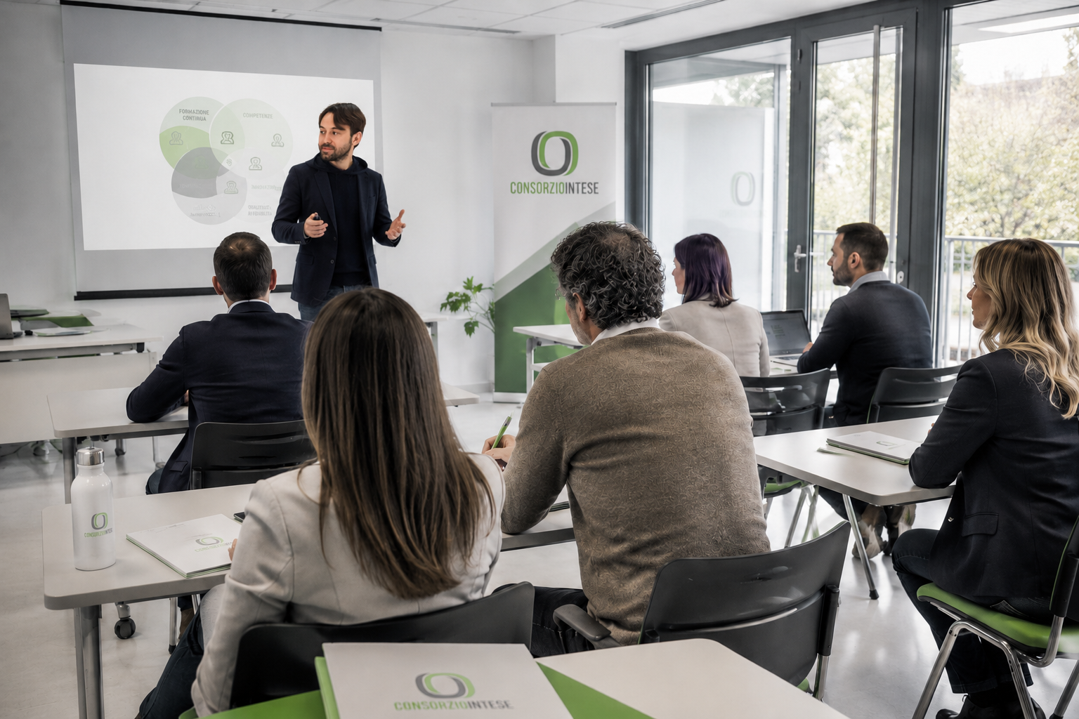 Aula di formazione Consorzio IN.TE.SE.