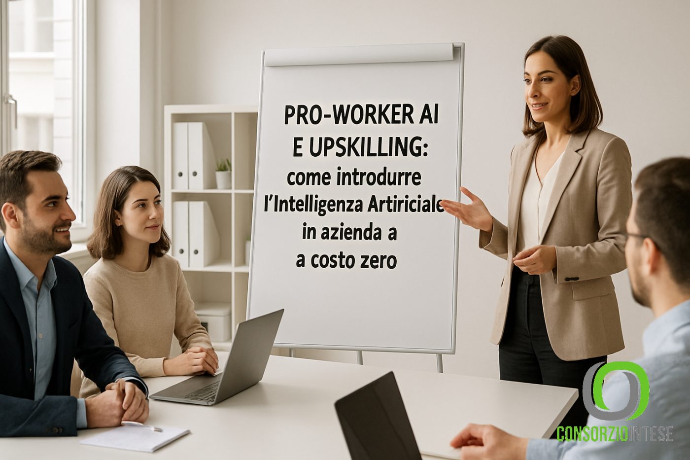 Pro-worker AI e Upskilling: come introdurre l'Intelligenza Artificiale in azienda a costo zero